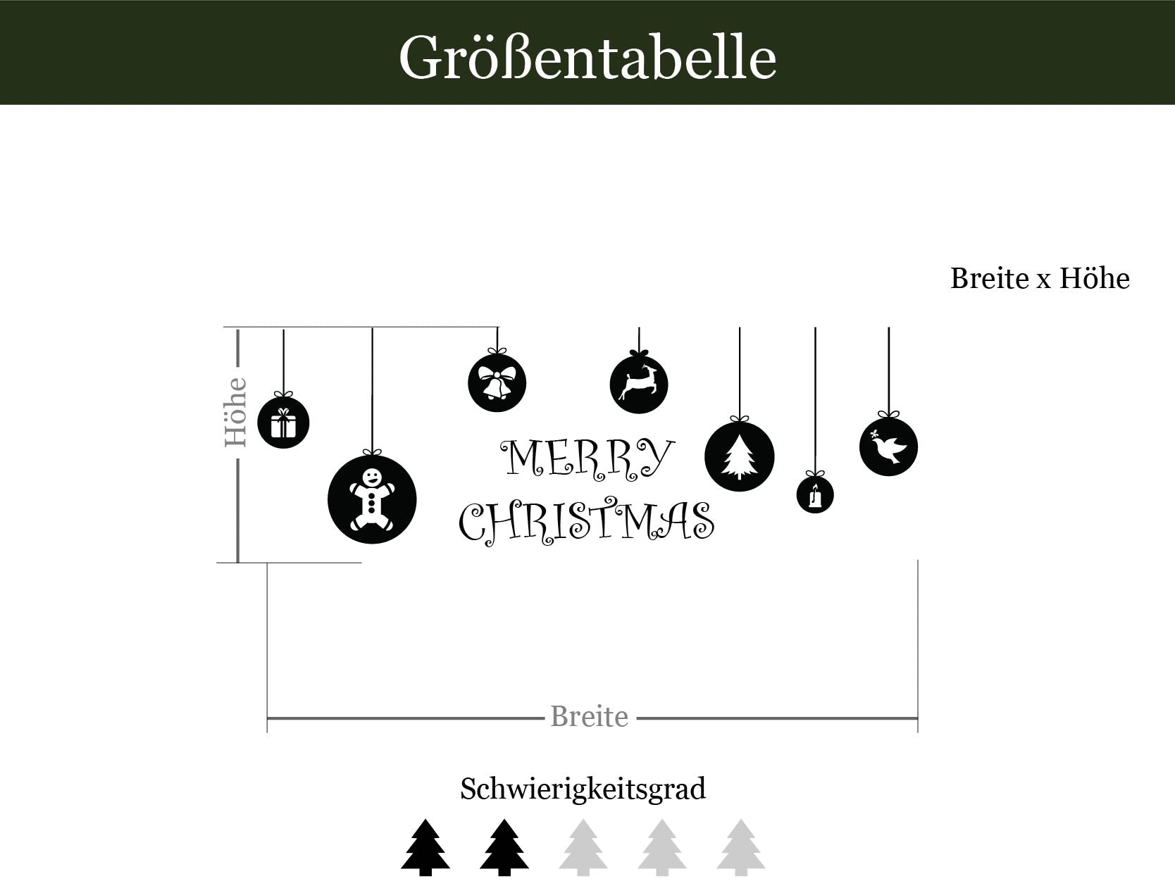 Sale Aufkleber Merry Christmas Weihnachtskugeln Winterale Tabelle